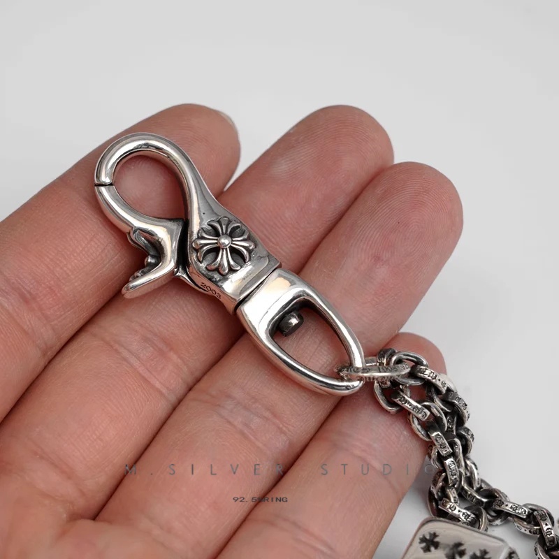 Chrome Hearts Cross Ring - Gothic 925 Sterling Silver Jewelry | David Studio