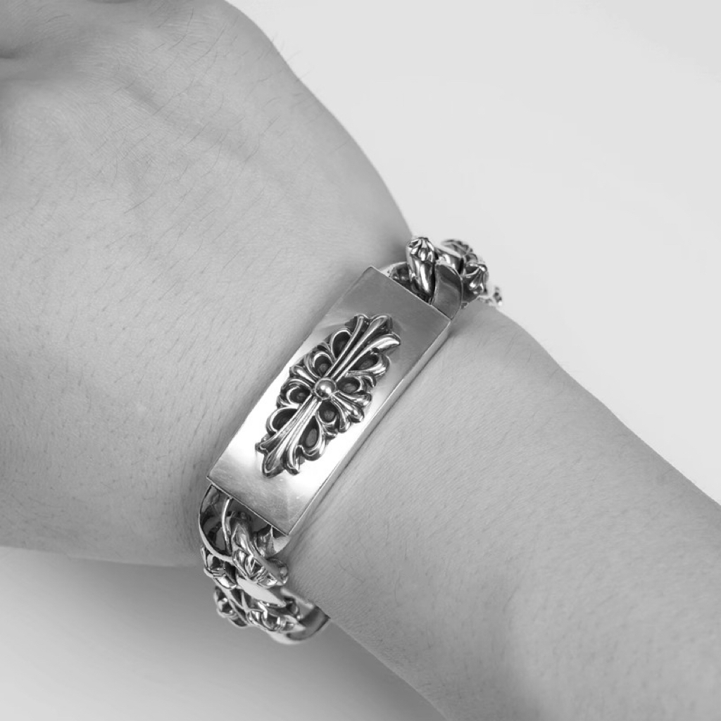 Chrome Hearts Cross Ring - Gothic 925 Sterling Silver Jewelry | David Studio