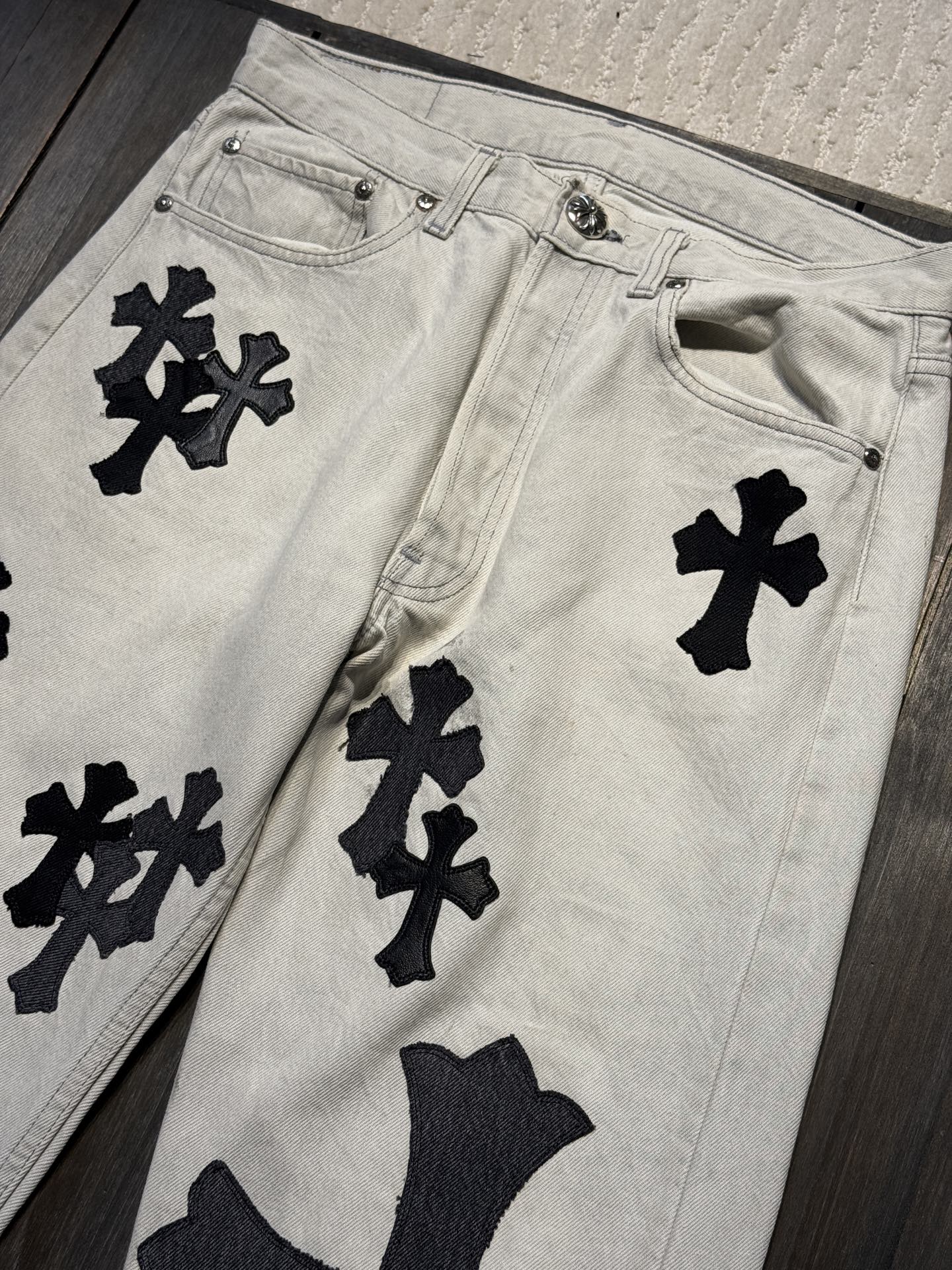 Chrome Hearts Cross Ring - Gothic 925 Sterling Silver Jewelry | David Studio