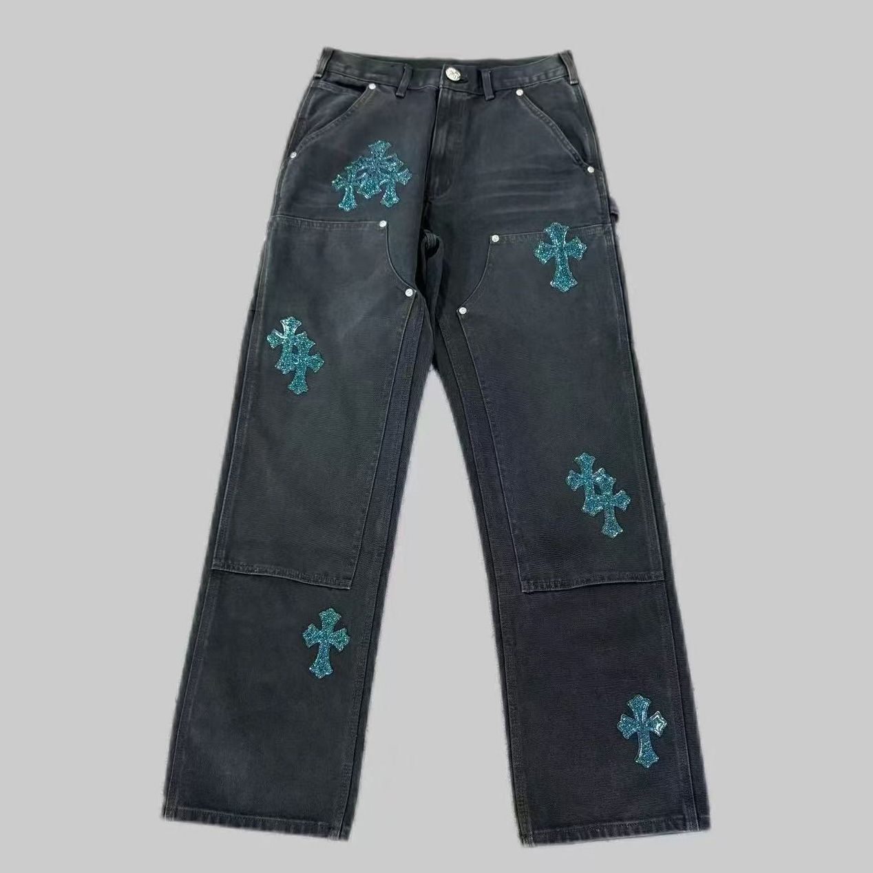 Chrome Hearts Cross Ring - Gothic 925 Sterling Silver Jewelry | David Studio