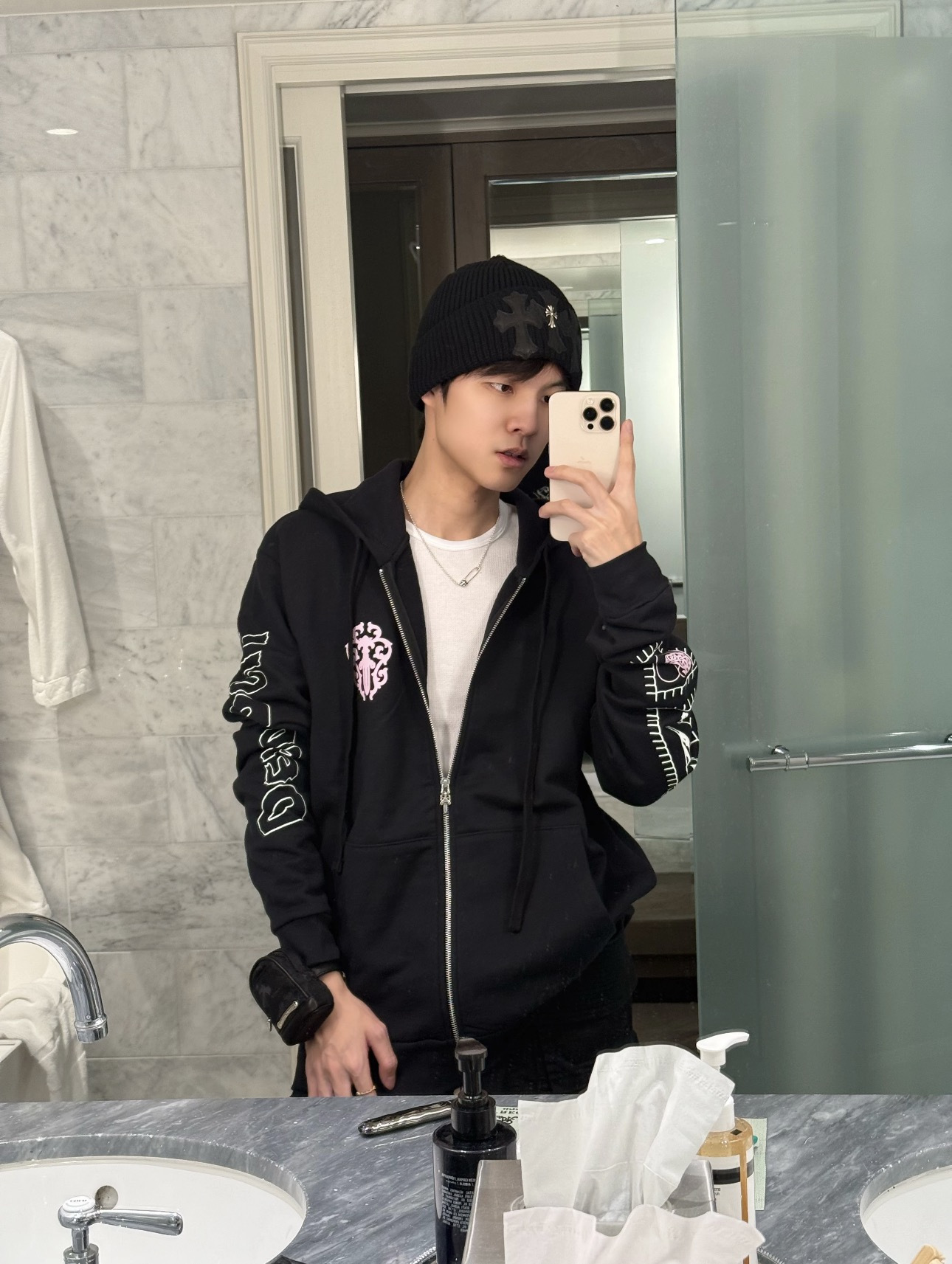 Chrome Hearts Cross Ring - Gothic 925 Sterling Silver Jewelry | David Studio