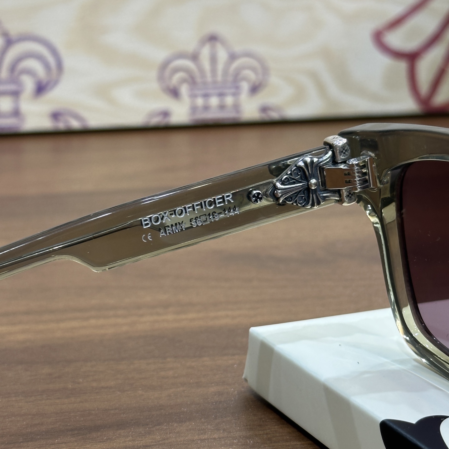 Chrome Hearts Cross Ring - Gothic 925 Sterling Silver Jewelry | David Studio