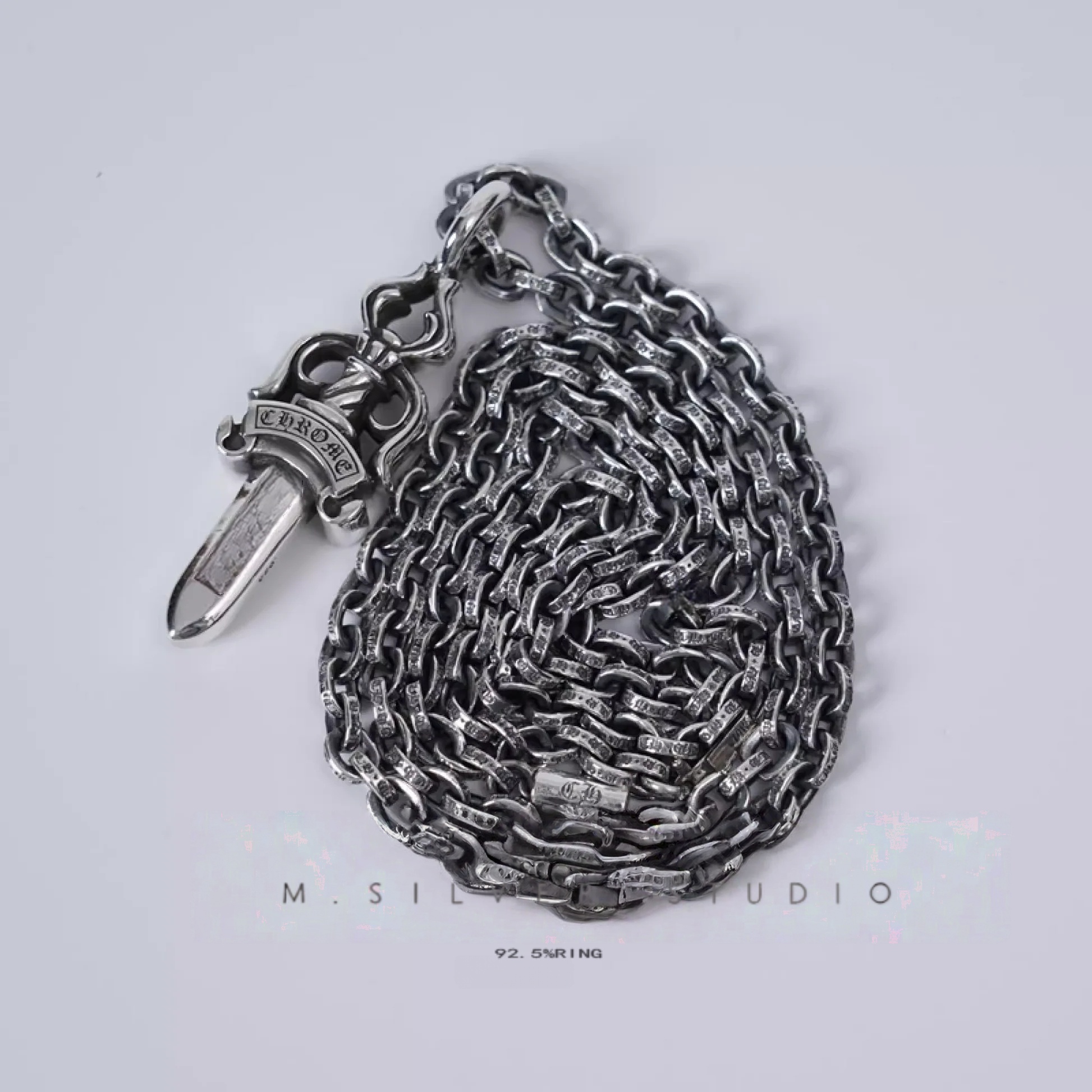 Chrome Hearts Cross Ring - Gothic 925 Sterling Silver Jewelry | David Studio