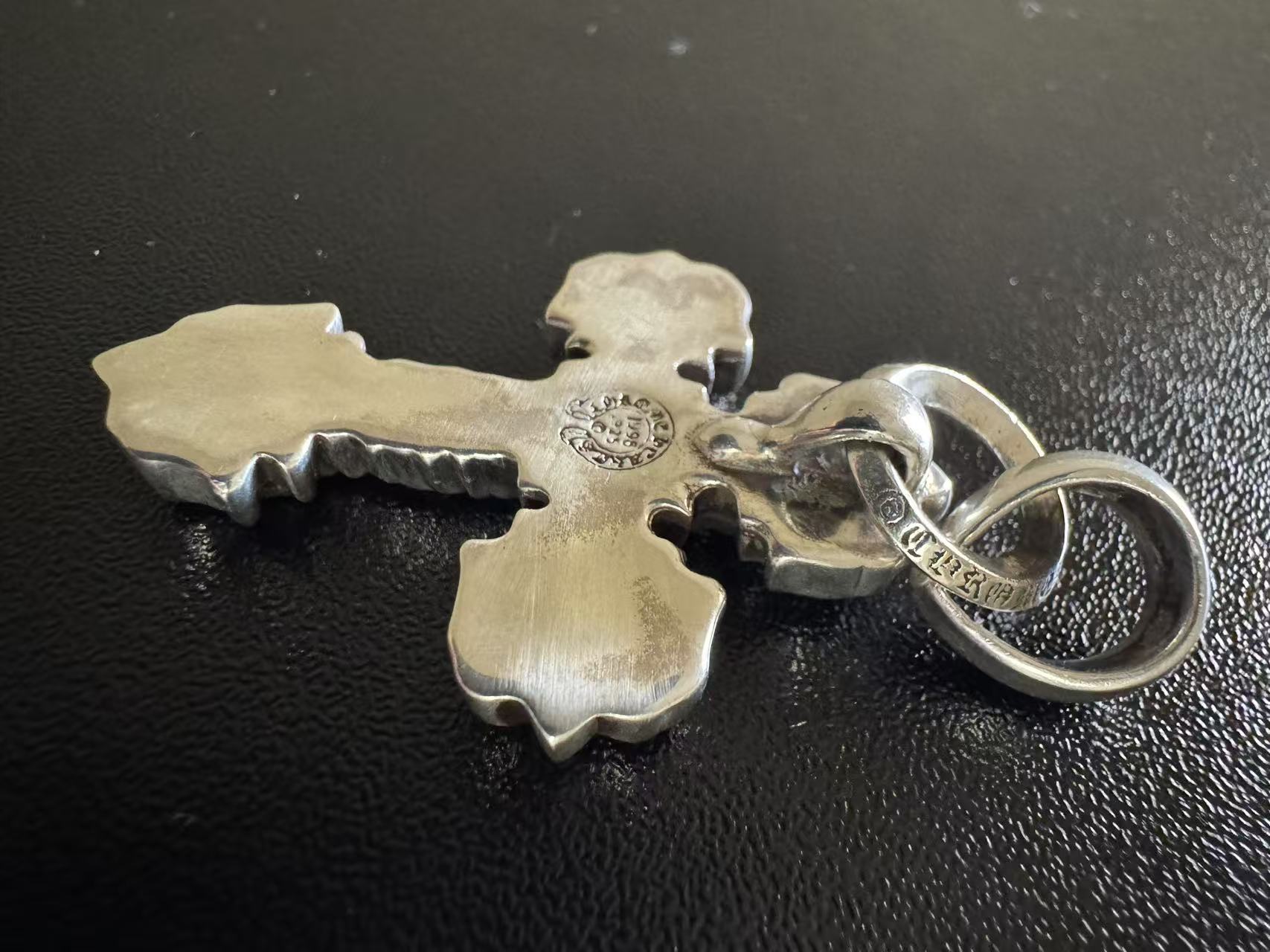 Chrome Hearts Cross Ring - Gothic 925 Sterling Silver Jewelry | David Studio