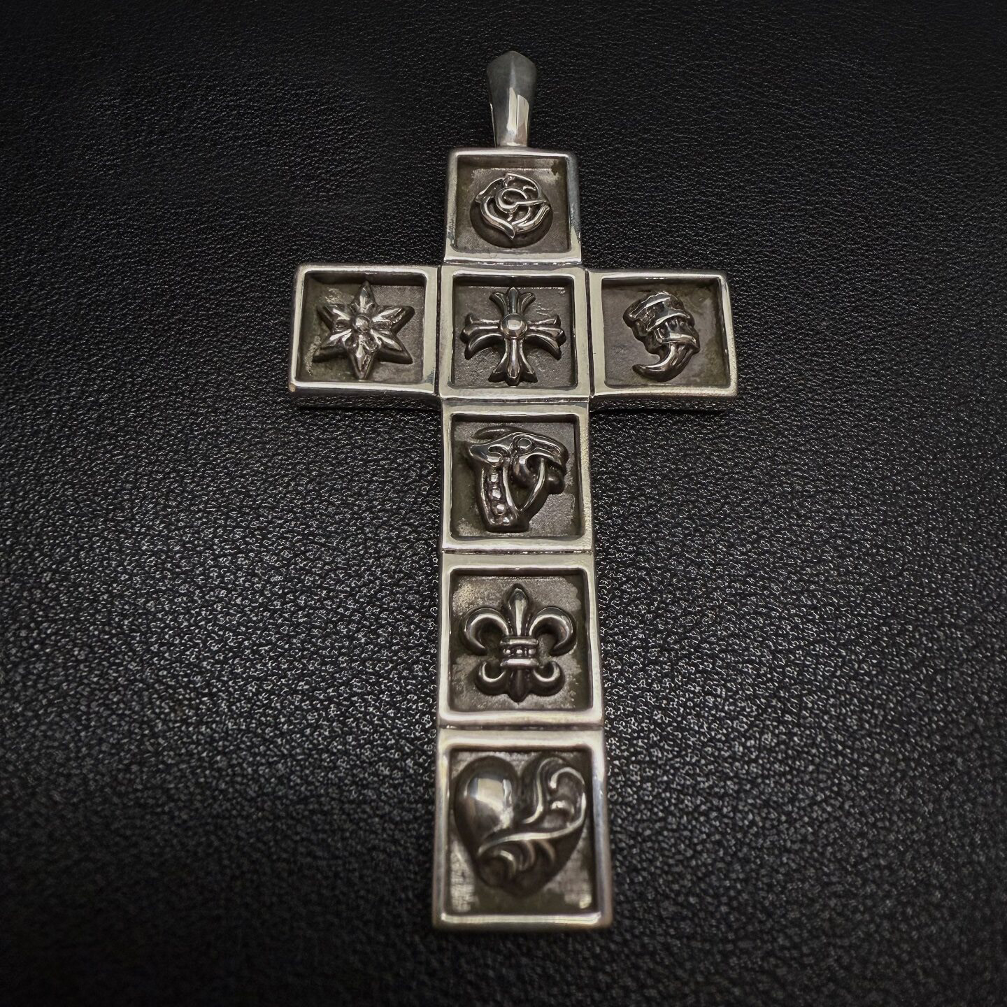Chrome Hearts Cross Ring - Gothic 925 Sterling Silver Jewelry | David Studio