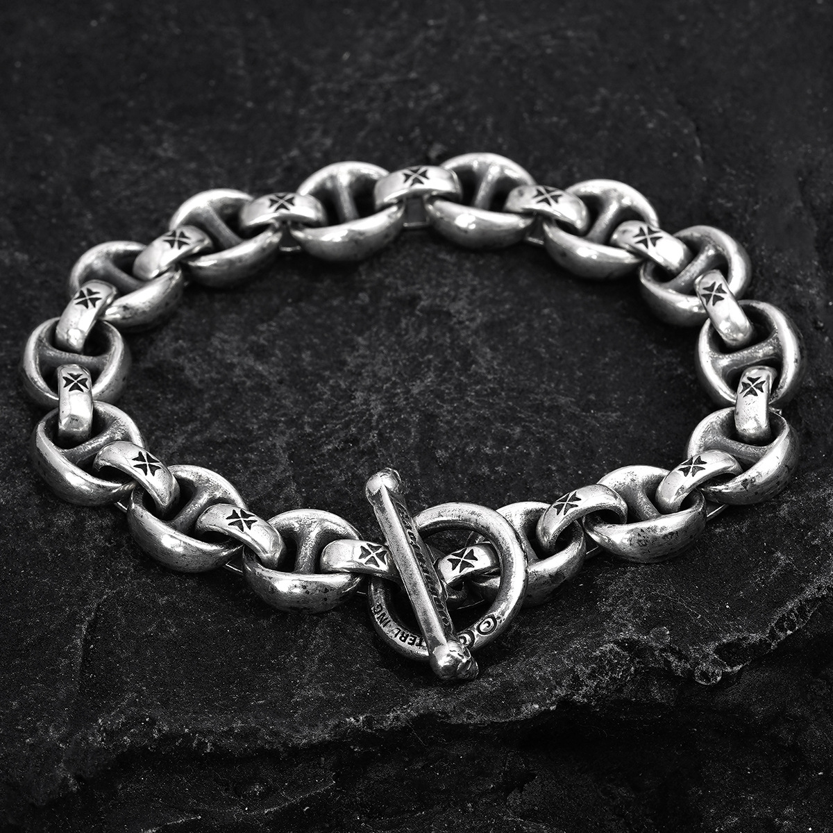 Chrome Hearts Cross Ring - Gothic 925 Sterling Silver Jewelry | David Studio