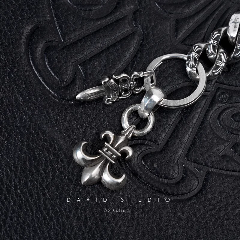 Chrome Hearts Cross Ring - Gothic 925 Sterling Silver Jewelry | David Studio