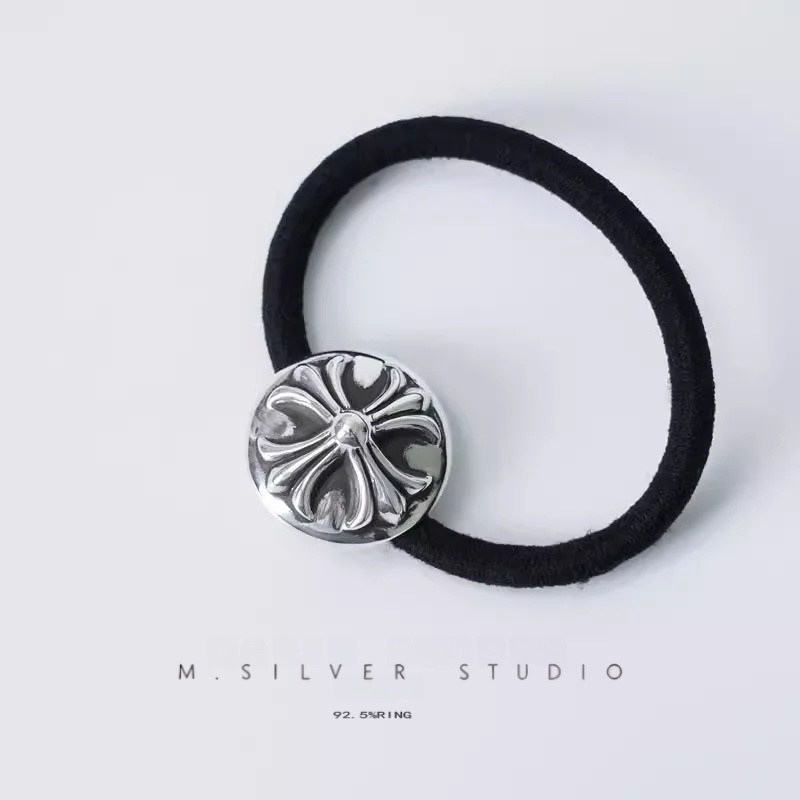 Chrome Hearts Cross Ring - Gothic 925 Sterling Silver Jewelry | David Studio