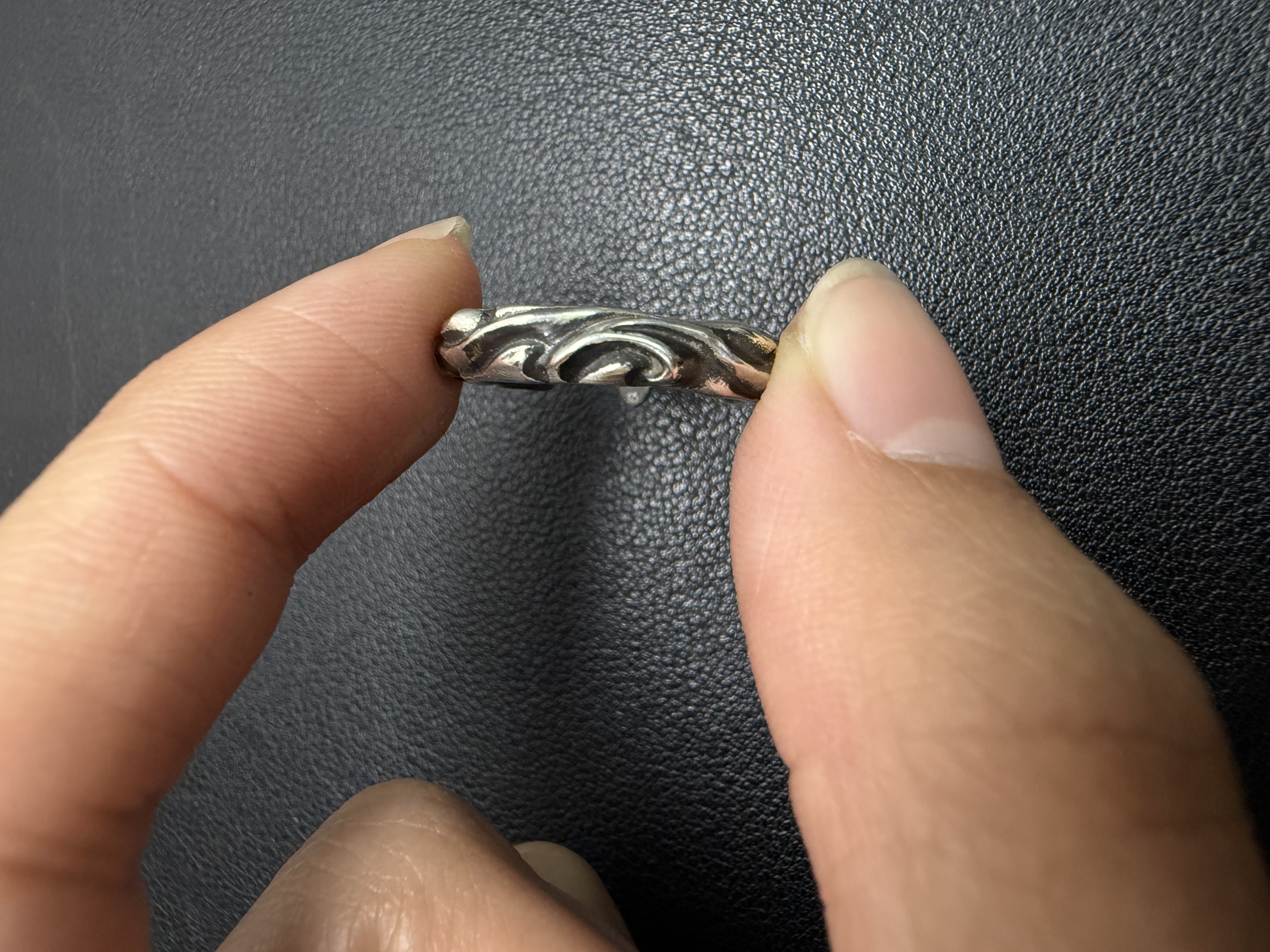 Chrome Hearts Cross Ring - Gothic 925 Sterling Silver Jewelry | David Studio