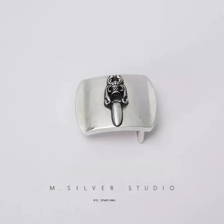 Chrome Hearts Cross Ring - Gothic 925 Sterling Silver Jewelry | David Studio