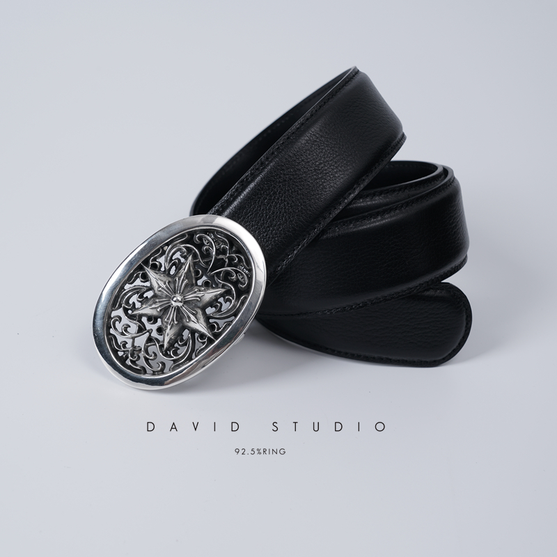 Chrome Hearts Cross Ring - Gothic 925 Sterling Silver Jewelry | David Studio