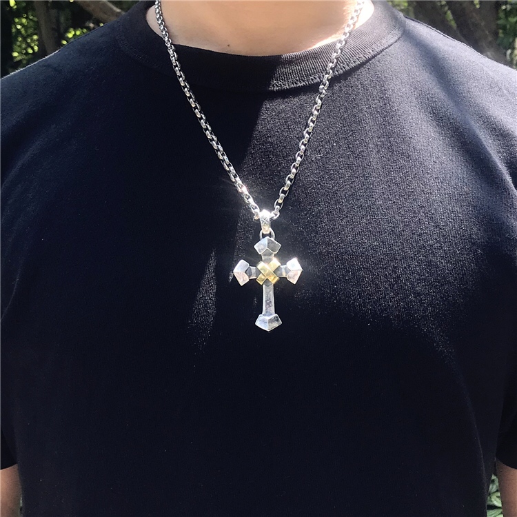 Chrome Hearts Cross Ring - Gothic 925 Sterling Silver Jewelry | David Studio