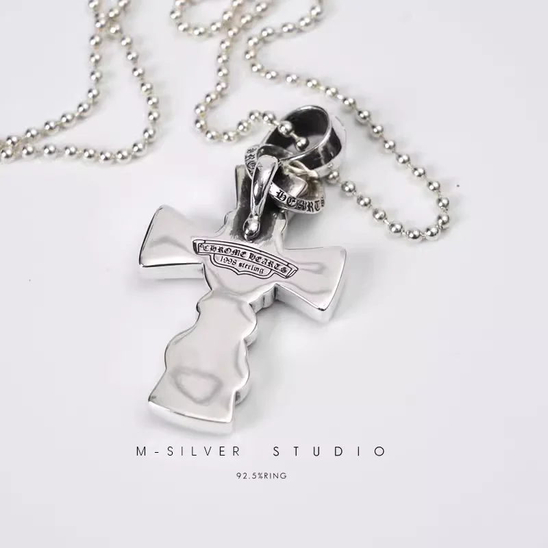 Chrome Hearts Cross Ring - Gothic 925 Sterling Silver Jewelry | David Studio