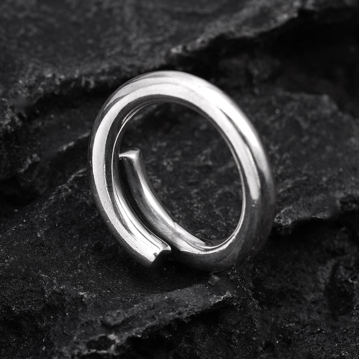 Chrome Hearts Cross Ring - Gothic 925 Sterling Silver Jewelry | David Studio