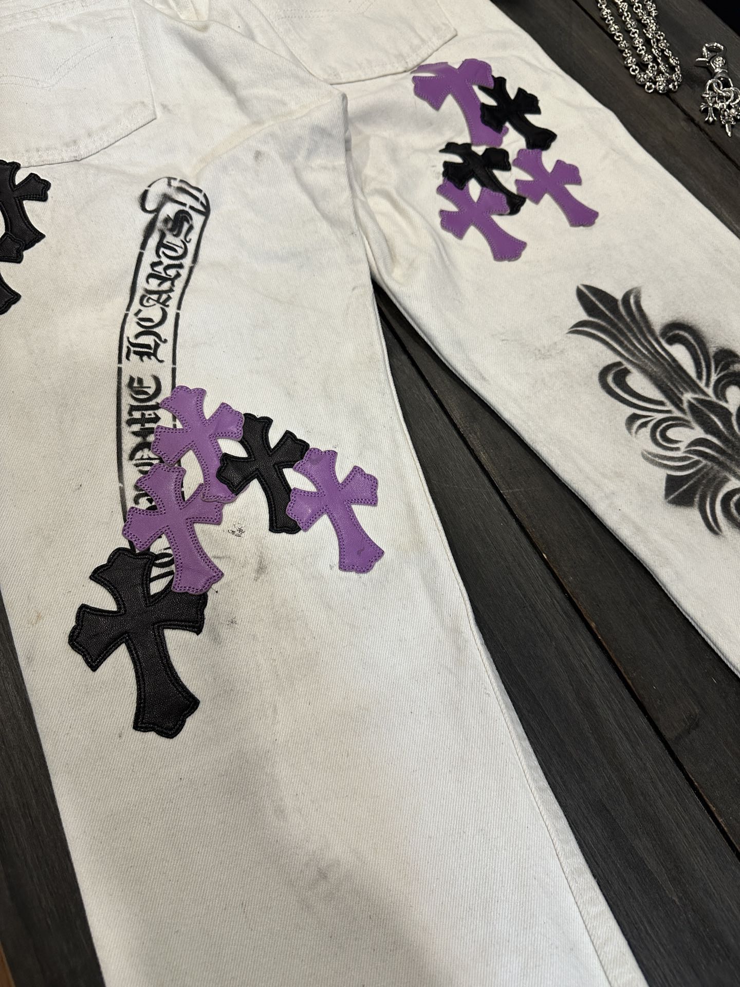 Chrome Hearts Cross Ring - Gothic 925 Sterling Silver Jewelry | David Studio