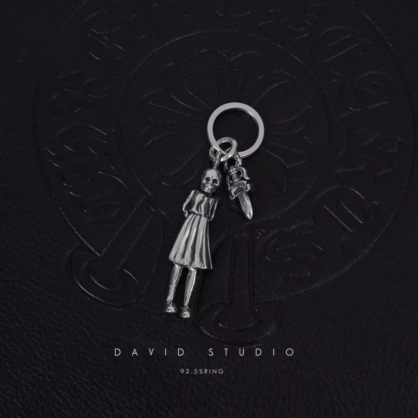 Chrome Hearts Cross Ring - Gothic 925 Sterling Silver Jewelry | David Studio