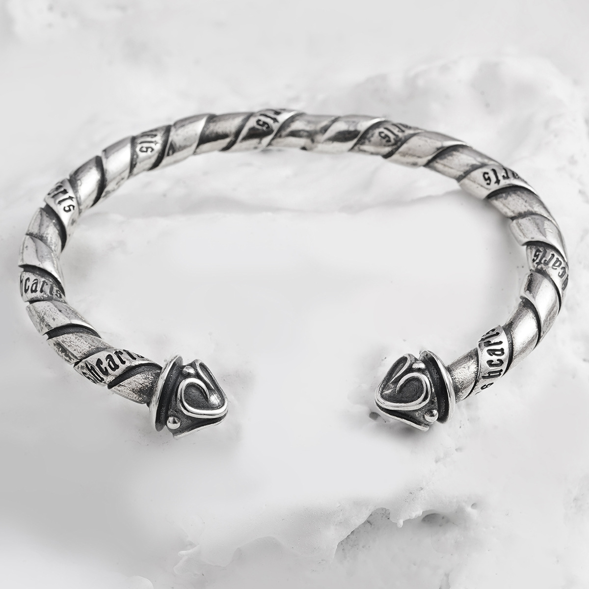 Chrome Hearts Cross Ring - Gothic 925 Sterling Silver Jewelry | David Studio