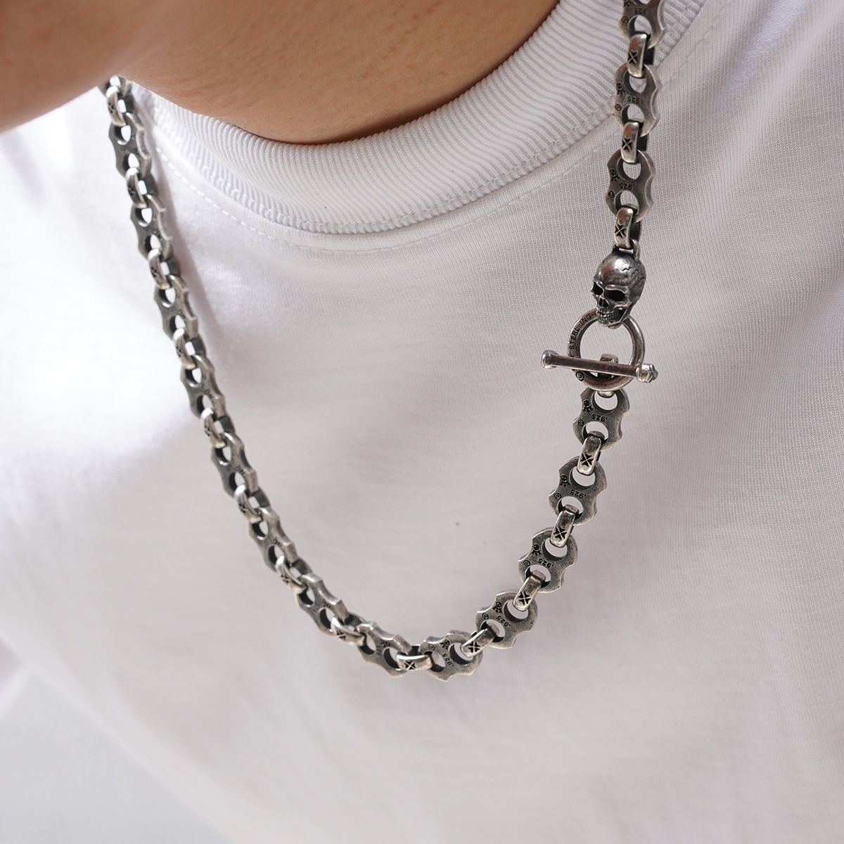 Chrome Hearts Cross Ring - Gothic 925 Sterling Silver Jewelry | David Studio