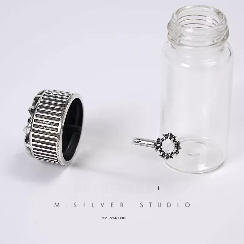 Chrome Hearts Cross Ring - Gothic 925 Sterling Silver Jewelry | David Studio