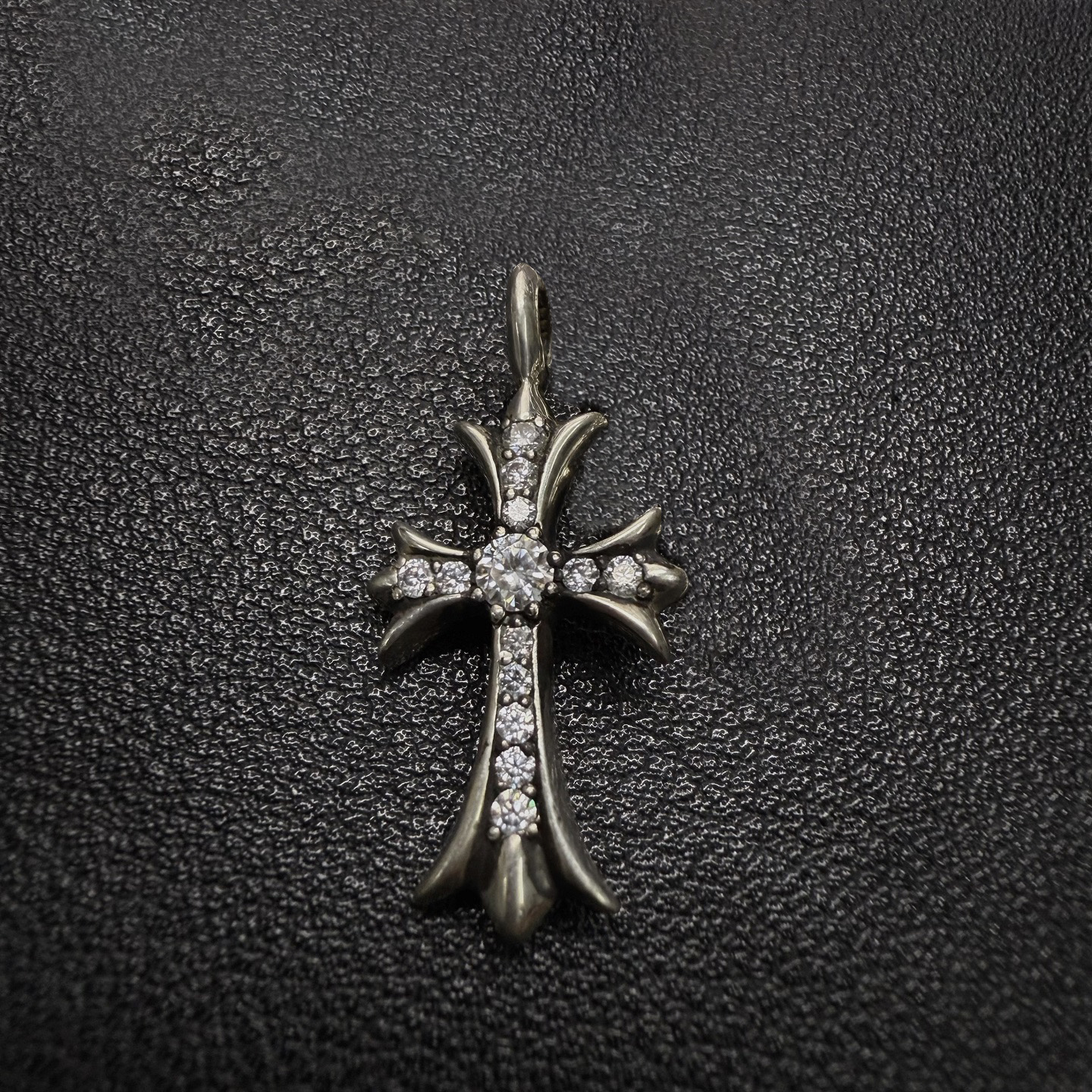Chrome Hearts Cross Ring - Gothic 925 Sterling Silver Jewelry | David Studio