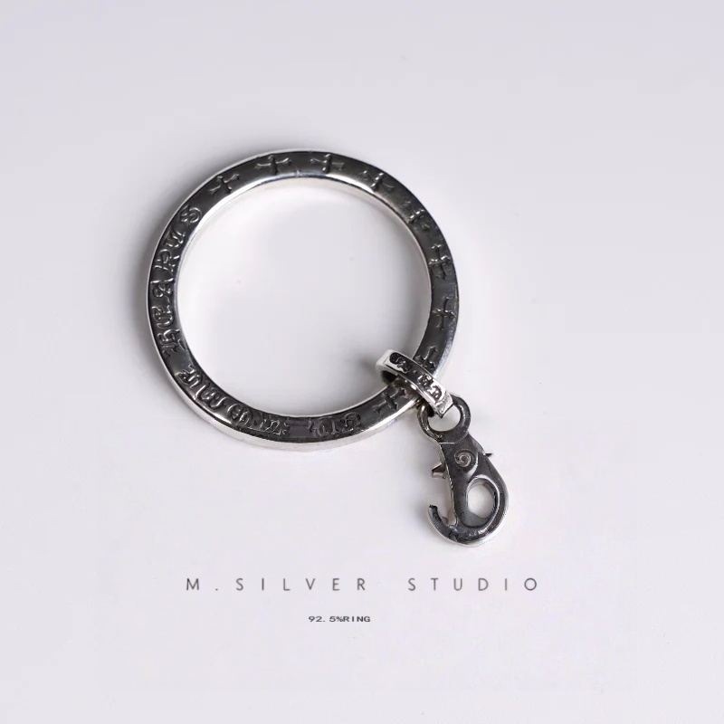 Chrome Hearts Cross Ring - Gothic 925 Sterling Silver Jewelry | David Studio