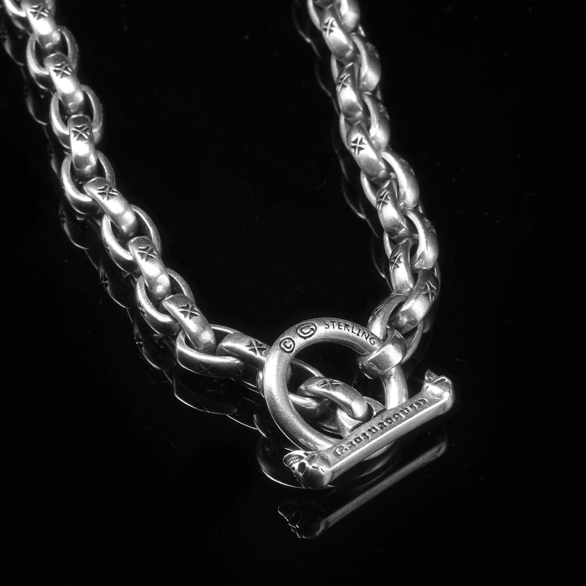 Chrome Hearts Cross Ring - Gothic 925 Sterling Silver Jewelry | David Studio