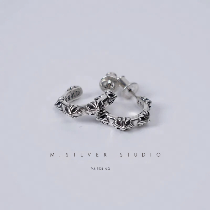 Chrome Hearts Cross Ring - Gothic 925 Sterling Silver Jewelry | David Studio