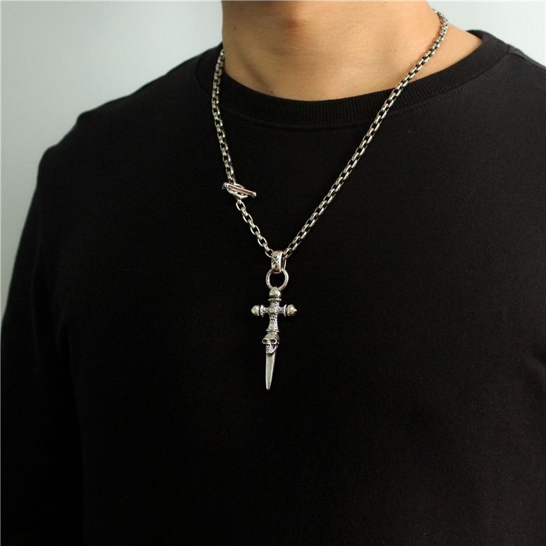 Chrome Hearts Cross Ring - Gothic 925 Sterling Silver Jewelry | David Studio