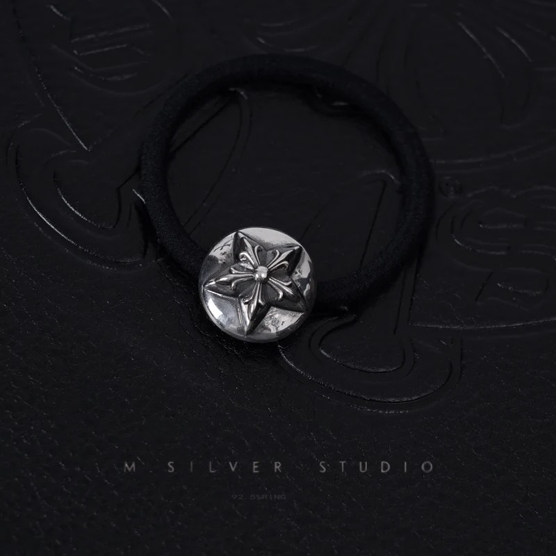 Chrome Hearts Cross Ring - Gothic 925 Sterling Silver Jewelry | David Studio