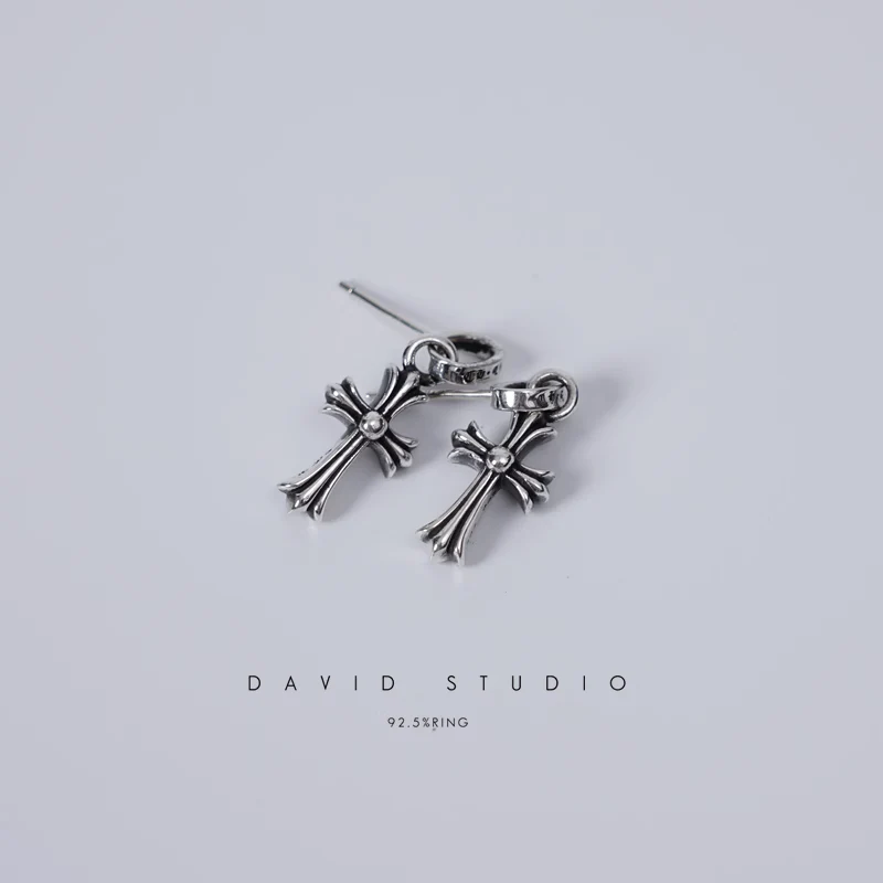 Chrome Hearts Cross Ring - Gothic 925 Sterling Silver Jewelry | David Studio