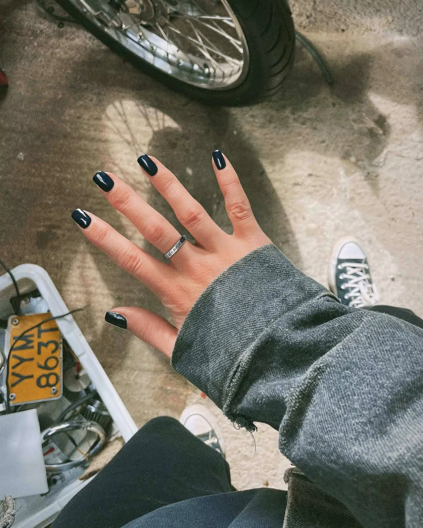 Chrome Hearts Cross Ring - Gothic 925 Sterling Silver Jewelry | David Studio