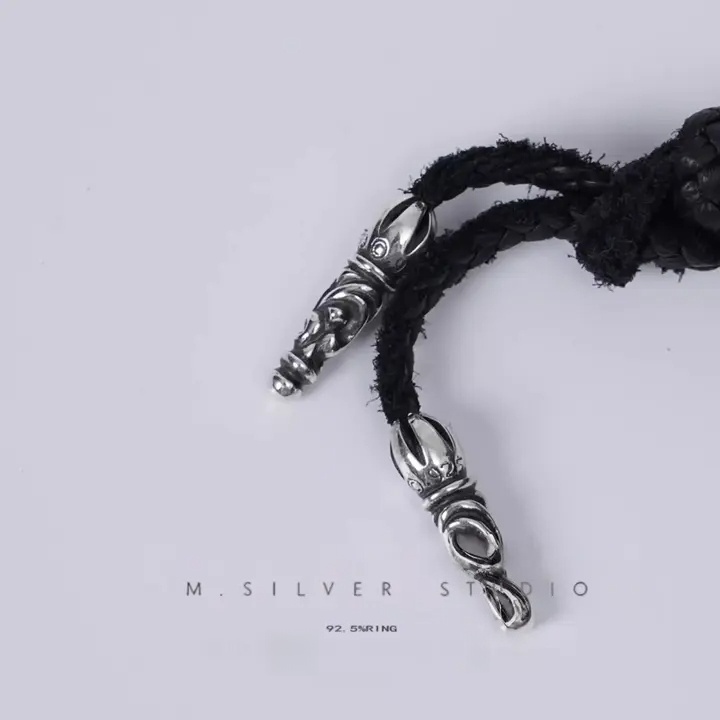 Chrome Hearts Cross Ring - Gothic 925 Sterling Silver Jewelry | David Studio