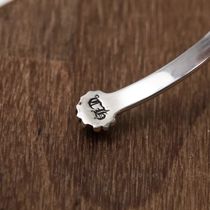 Chrome Hearts Cross Ring - Gothic 925 Sterling Silver Jewelry | David Studio