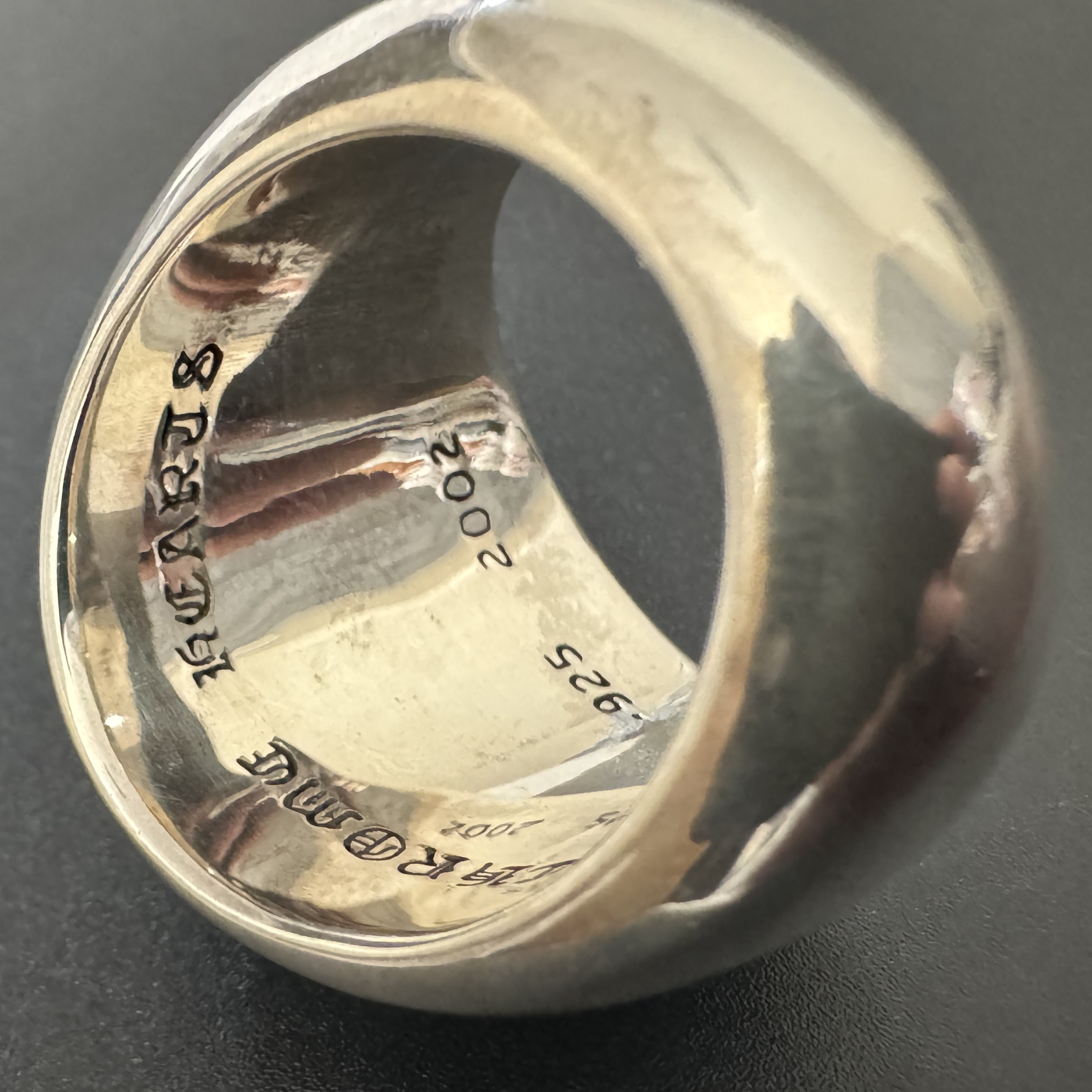 Chrome Hearts Cross Ring - Gothic 925 Sterling Silver Jewelry | David Studio