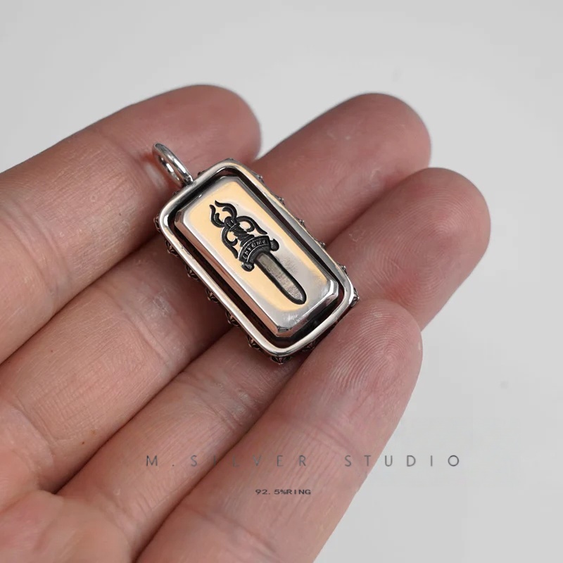 Chrome Hearts Cross Ring - Gothic 925 Sterling Silver Jewelry | David Studio