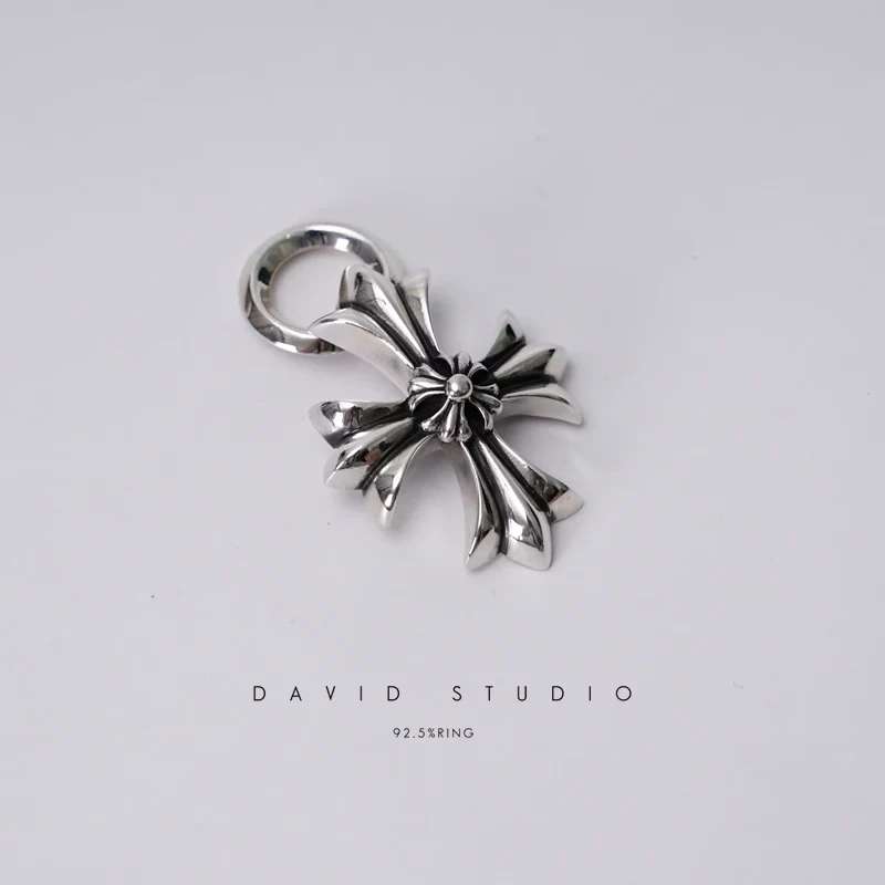 Chrome Hearts Cross Ring - Gothic 925 Sterling Silver Jewelry | David Studio