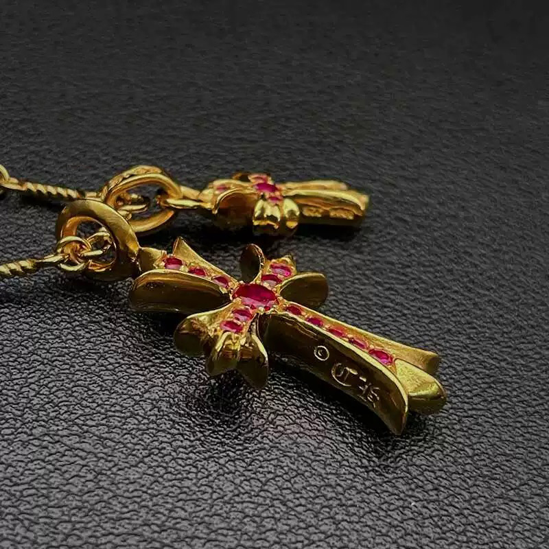 Chrome Hearts Cross Ring - Gothic 925 Sterling Silver Jewelry | David Studio