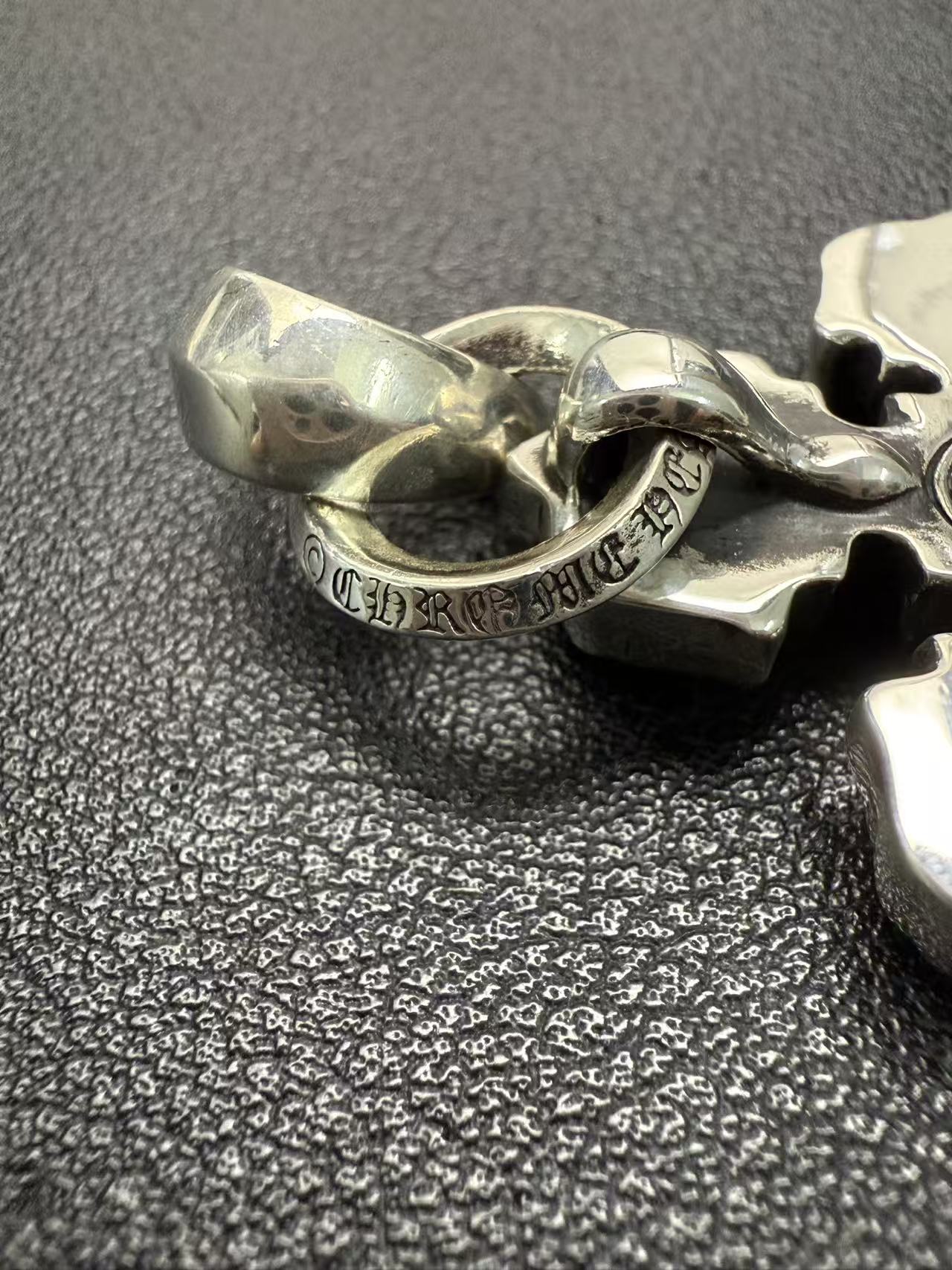 Chrome Hearts Cross Ring - Gothic 925 Sterling Silver Jewelry | David Studio