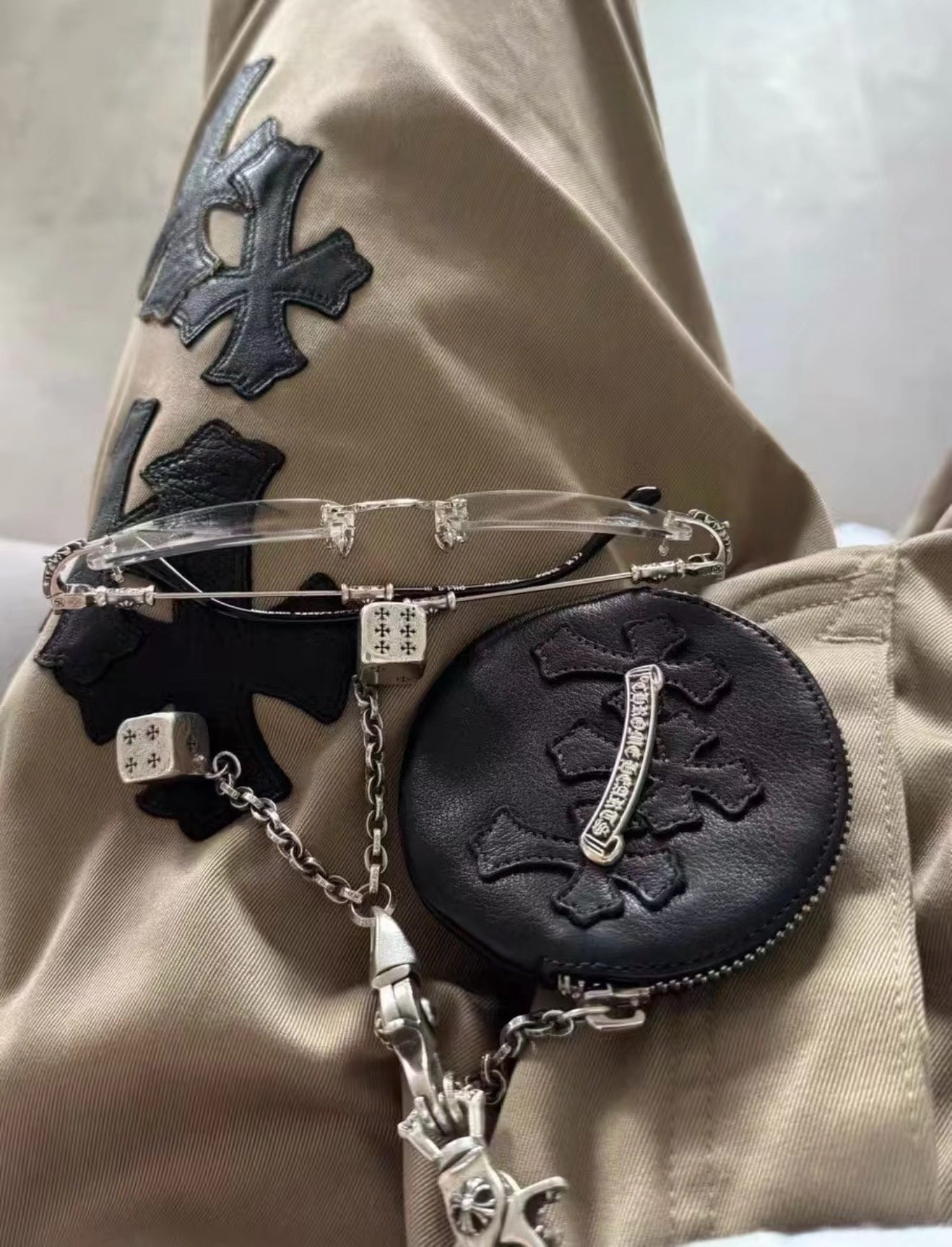 Chrome Hearts Cross Ring - Gothic 925 Sterling Silver Jewelry | David Studio