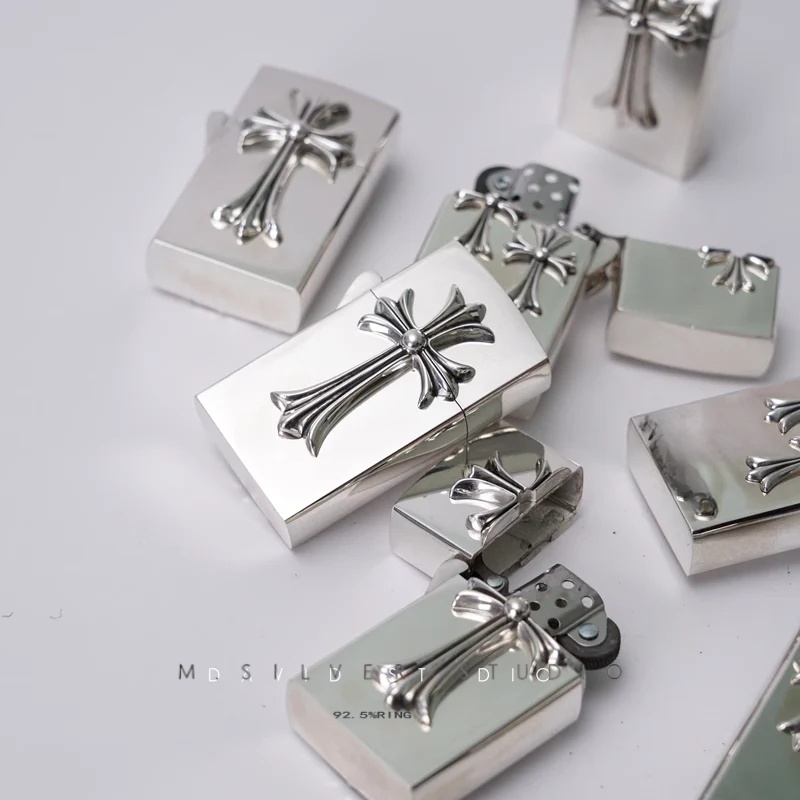 Chrome Hearts Cross Ring - Gothic 925 Sterling Silver Jewelry | David Studio