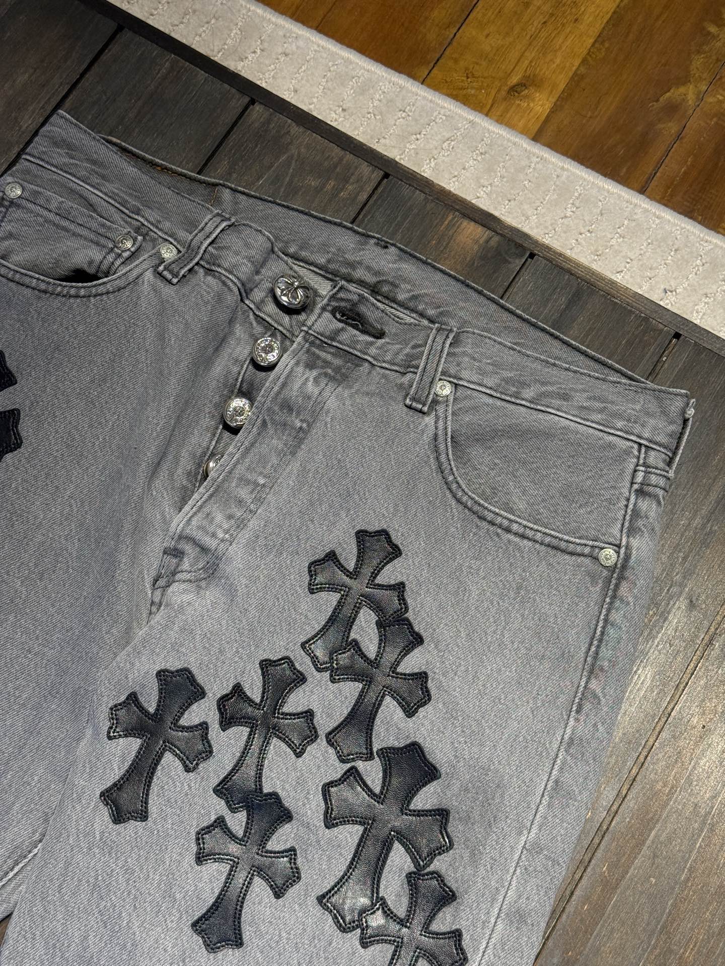 Chrome Hearts Cross Ring - Gothic 925 Sterling Silver Jewelry | David Studio