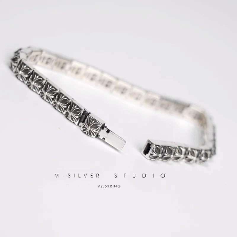 Chrome Hearts Cross Ring - Gothic 925 Sterling Silver Jewelry | David Studio