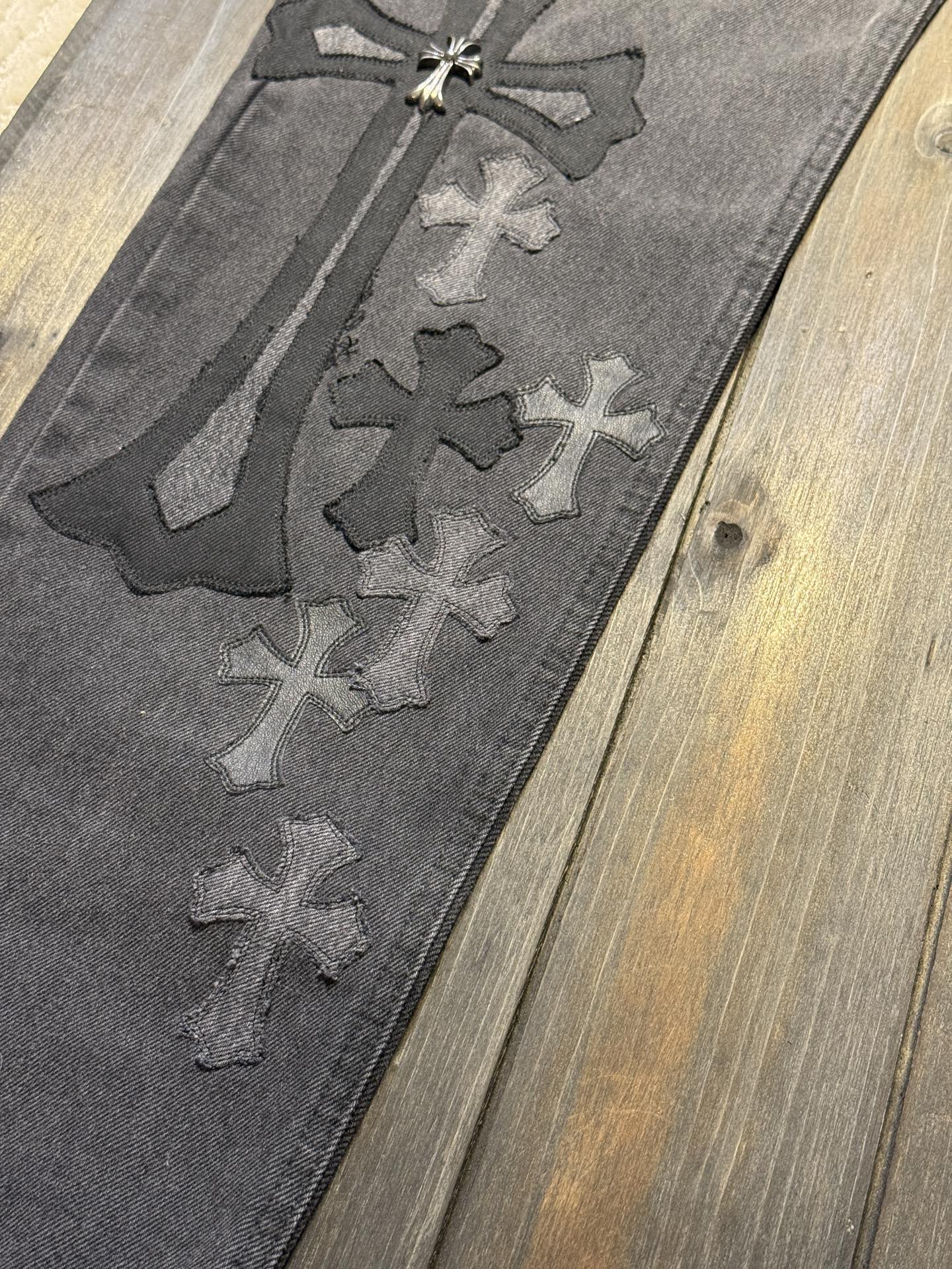 Chrome Hearts Cross Ring - Gothic 925 Sterling Silver Jewelry | David Studio