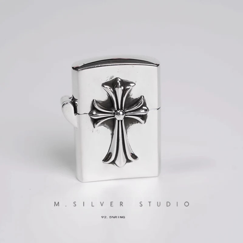 Chrome Hearts Cross Ring - Gothic 925 Sterling Silver Jewelry | David Studio
