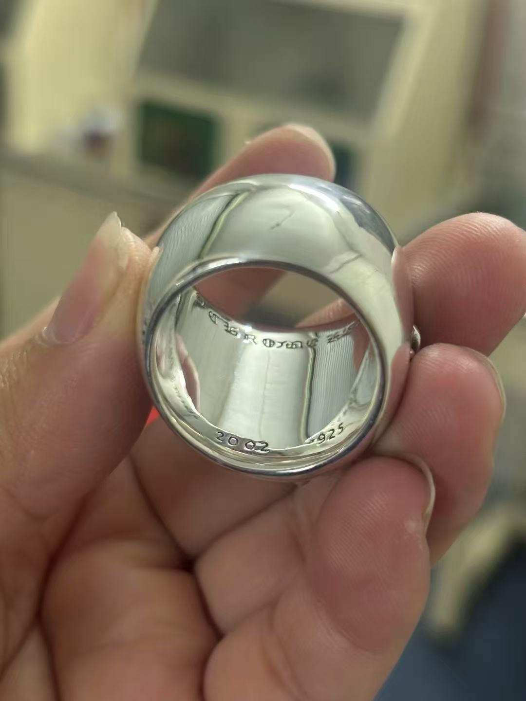 Chrome Hearts Cross Ring - Gothic 925 Sterling Silver Jewelry | David Studio