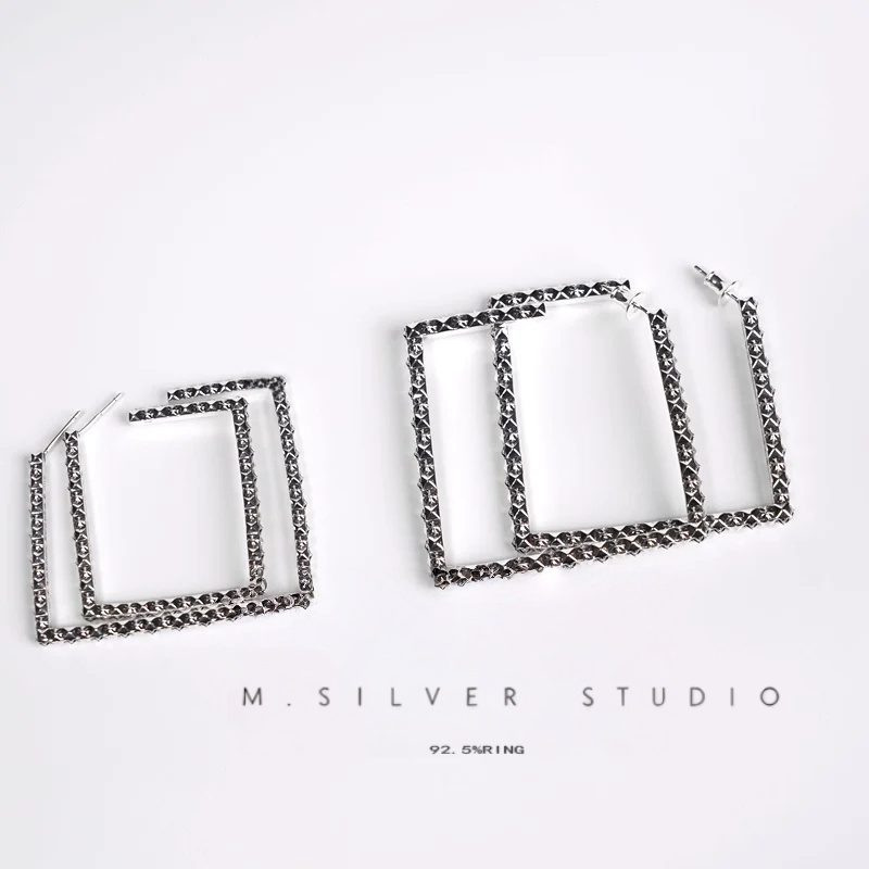 Chrome Hearts Cross Ring - Gothic 925 Sterling Silver Jewelry | David Studio