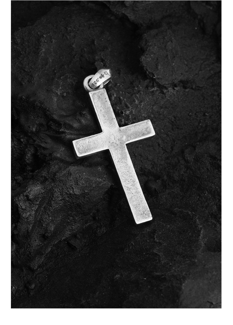 Chrome Hearts Cross Ring - Gothic 925 Sterling Silver Jewelry | David Studio