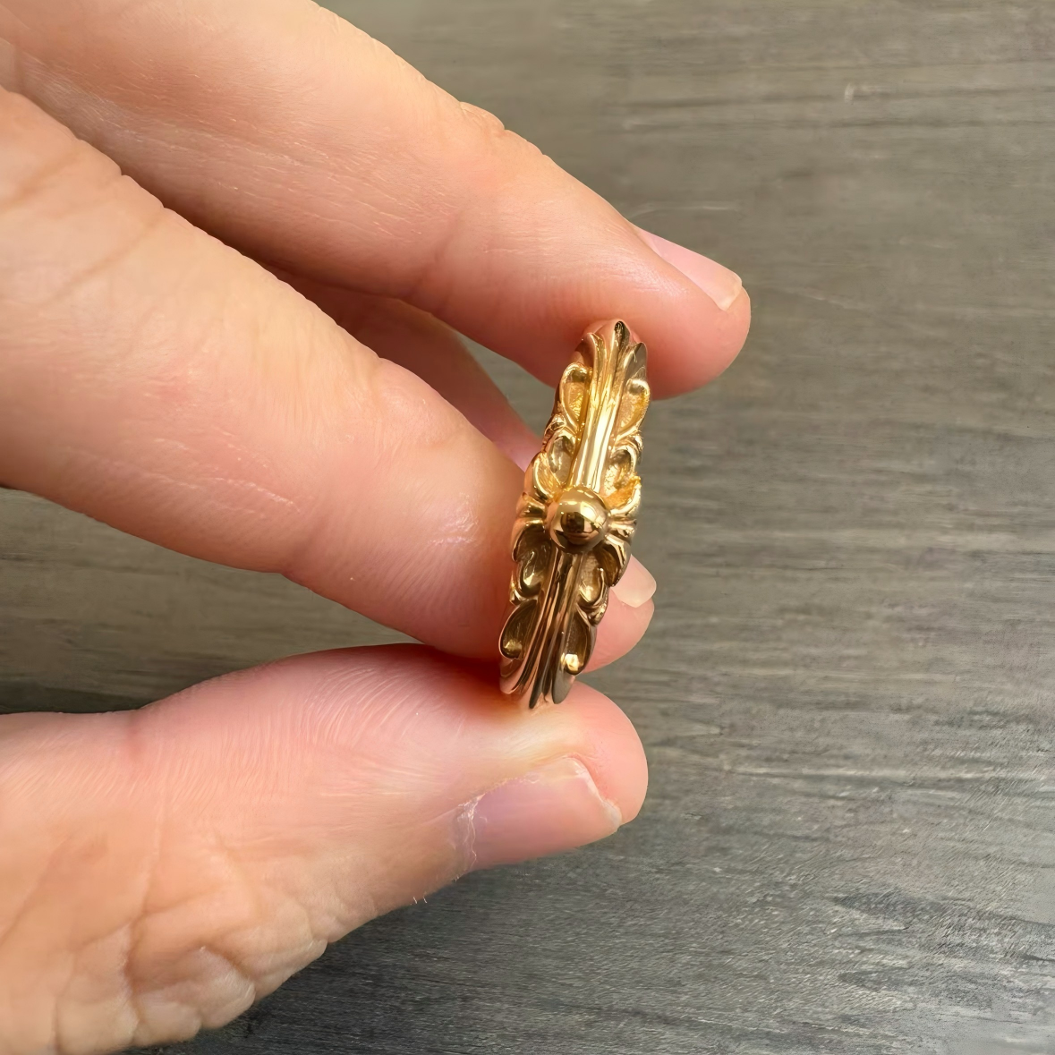 Chrome Hearts Cross Ring - Gothic 925 Sterling Silver Jewelry | David Studio