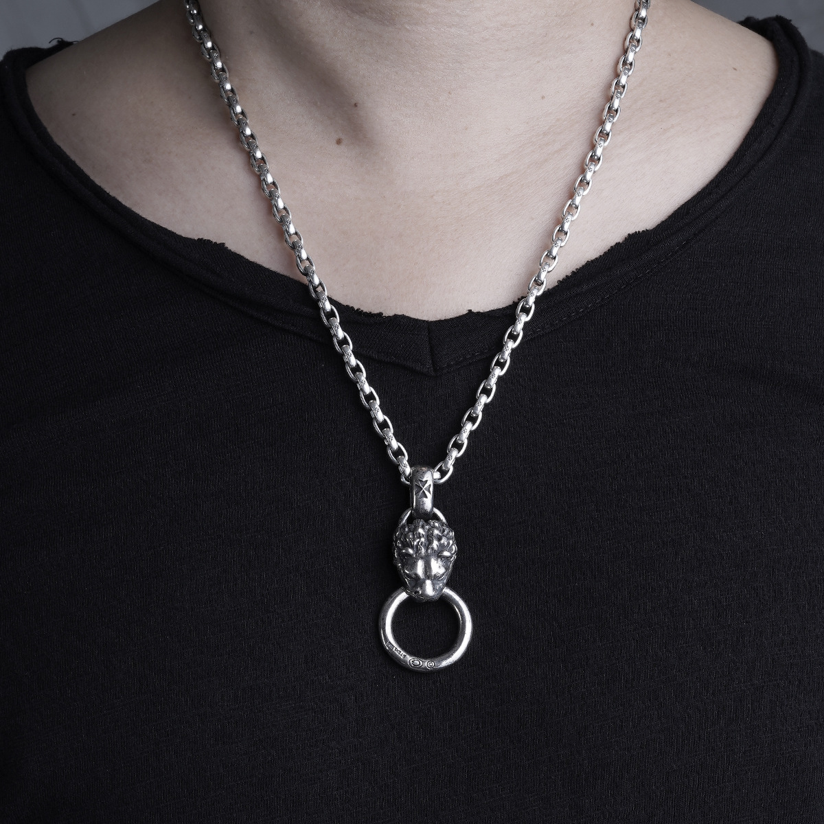 Chrome Hearts Cross Ring - Gothic 925 Sterling Silver Jewelry | David Studio