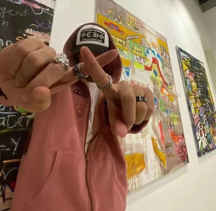 Chrome Hearts Cross Ring - Gothic 925 Sterling Silver Jewelry | David Studio